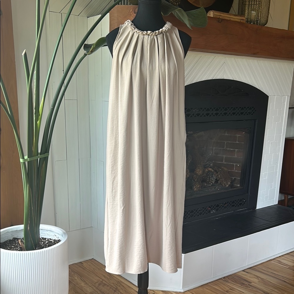 Halter Midi Dress
